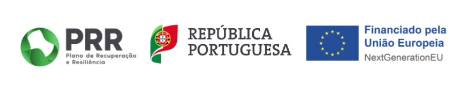 PRR, República Portuguesa e Financiado pela União Europeia NextGenerationEU